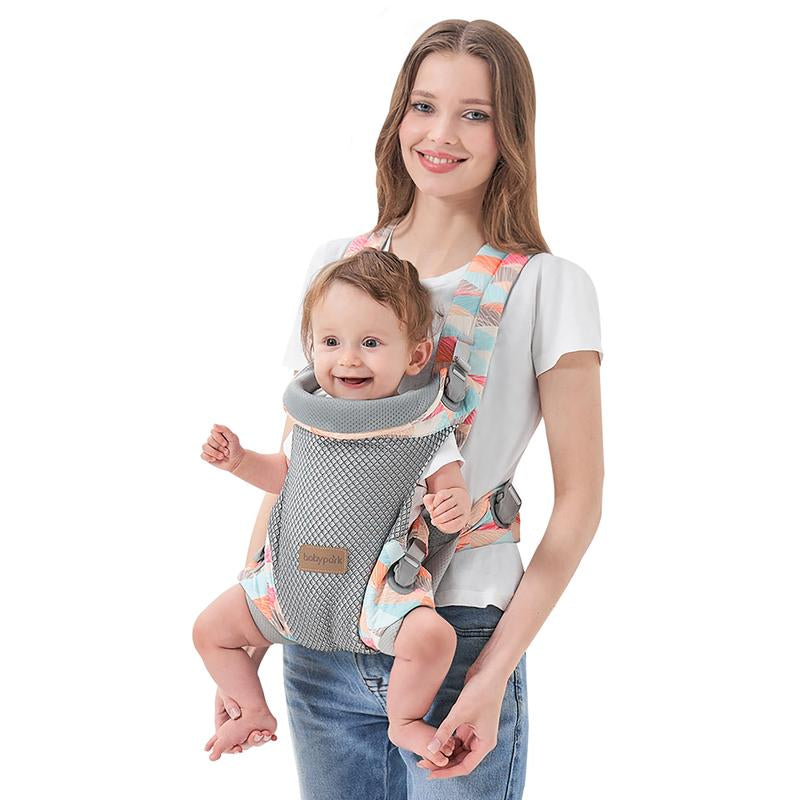 Baby Carrier Newborn to Toddler - Ergonomic(7.5-45Lbs),Cozy Baby Carrier，Enhanced Lumbar Support，Easily Adjustablelightweight & Breathable Child Carrier