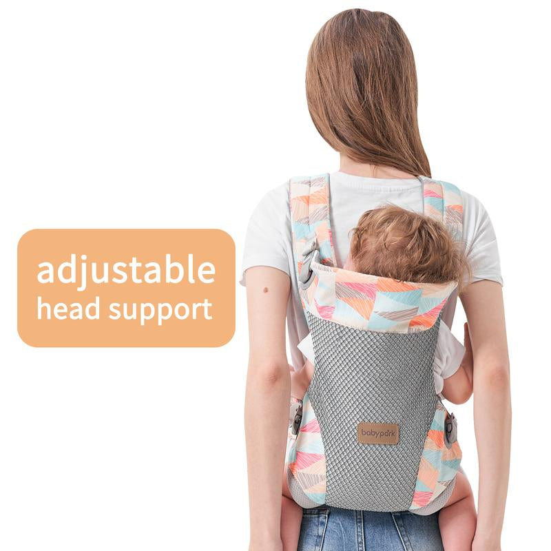 Baby Carrier Newborn to Toddler - Ergonomic(7.5-45Lbs),Cozy Baby Carrier，Enhanced Lumbar Support，Easily Adjustablelightweight & Breathable Child Carrier