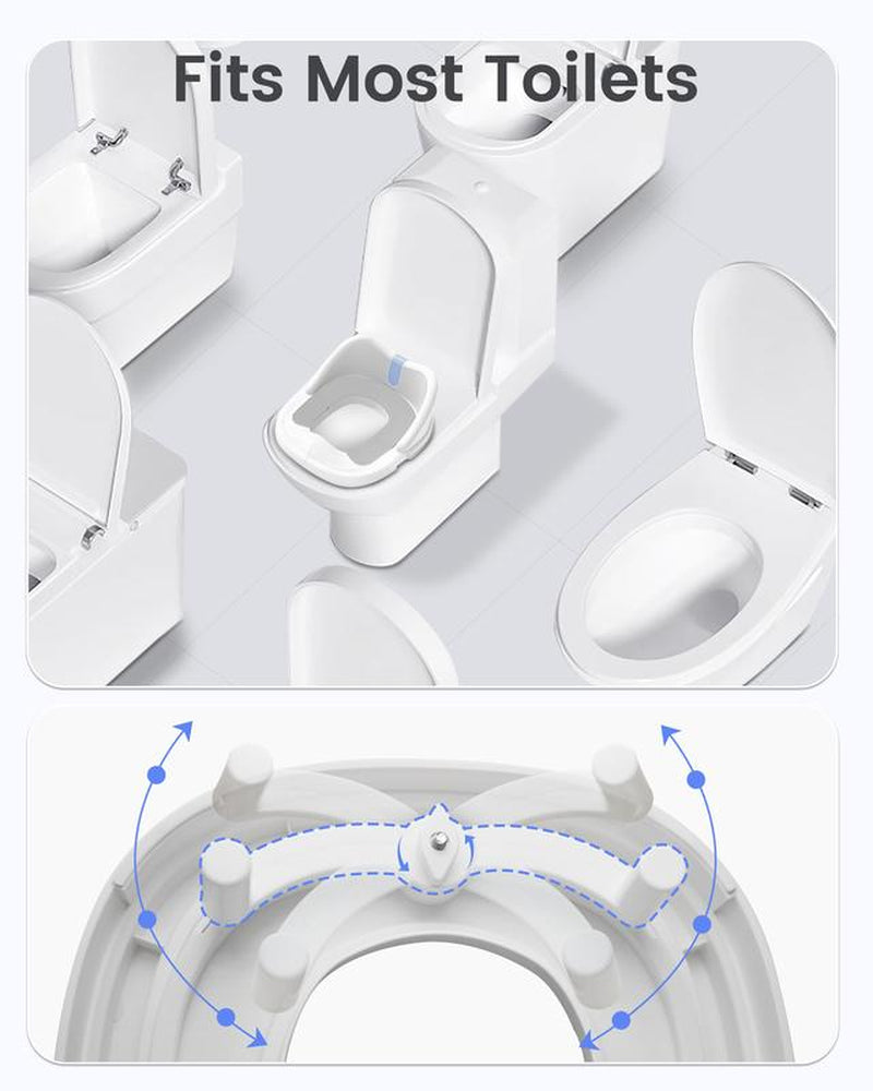 3-In-1 Toddler Potty Training Toilet for Boys and Girls Multi-Use Baby Potty Chair for Toddlers 1-3 Training Potty Seat Toddler Toilet Baby Potty Training Seat with Step Stool