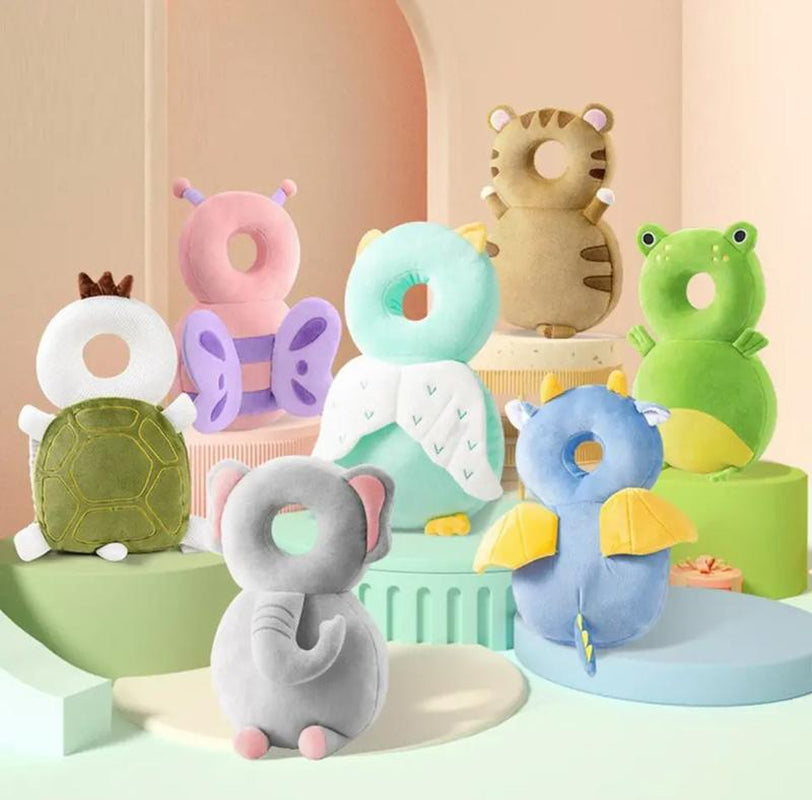 Baby Head Protector Cushion Backpack, Cute Protect Babyhead Toy.