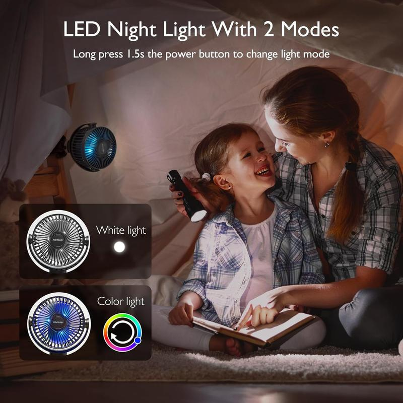 Portable Stroller Baby Fan, Stroller Accessories