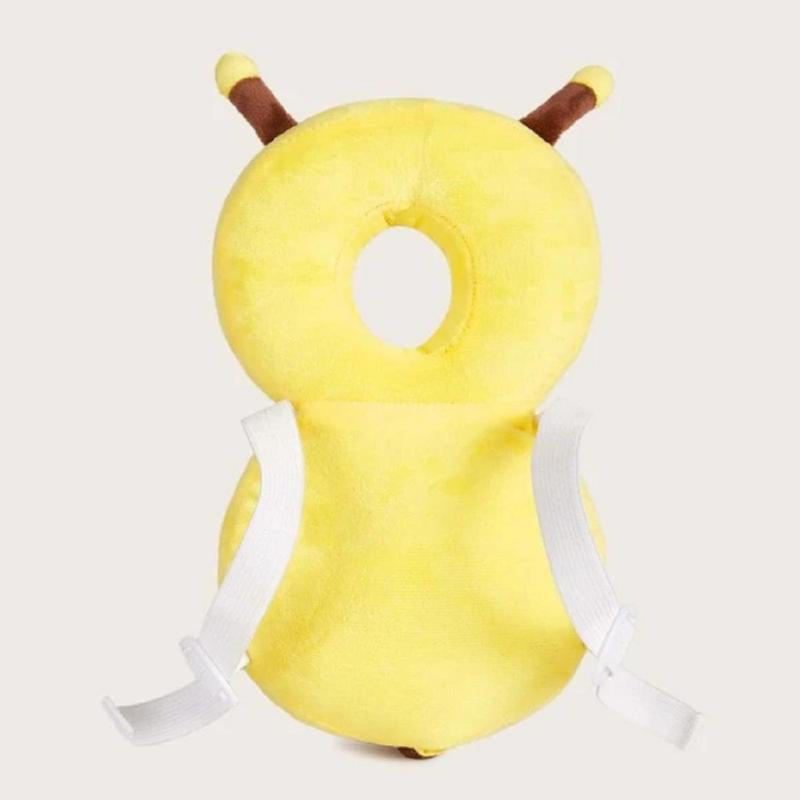 Cute Bee Design Baby Headrest Pillow, Breathable Baby Headrest Protective Pad, Baby Walking Headrest Pillow, Baby Travel Essentials