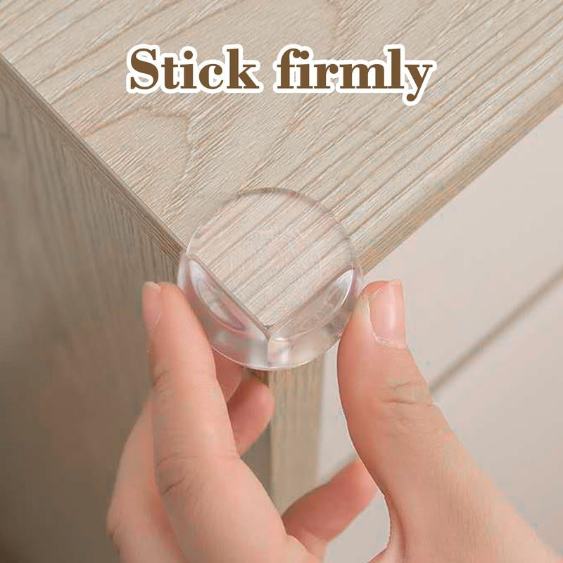 16 Counts Proofing Corner Protector, Clear Furniture Table Corner Safety Cushion, round Proof Bumper for Covering Sharp Furniture Edges