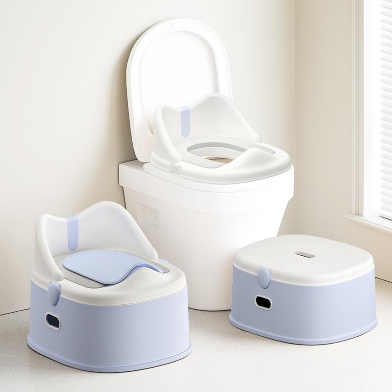 3-In-1 Toddler Potty Training Toilet for Boys and Girls Multi-Use Baby Potty Chair for Toddlers 1-3 Training Potty Seat Toddler Toilet Baby Potty Training Seat with Step Stool